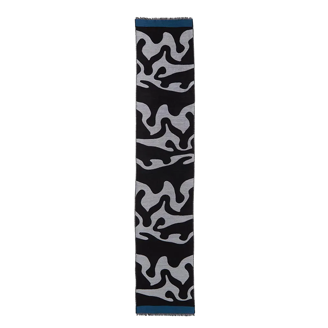 Egyptian Swirled Glass Unisex Oblong Jacquard Scarf