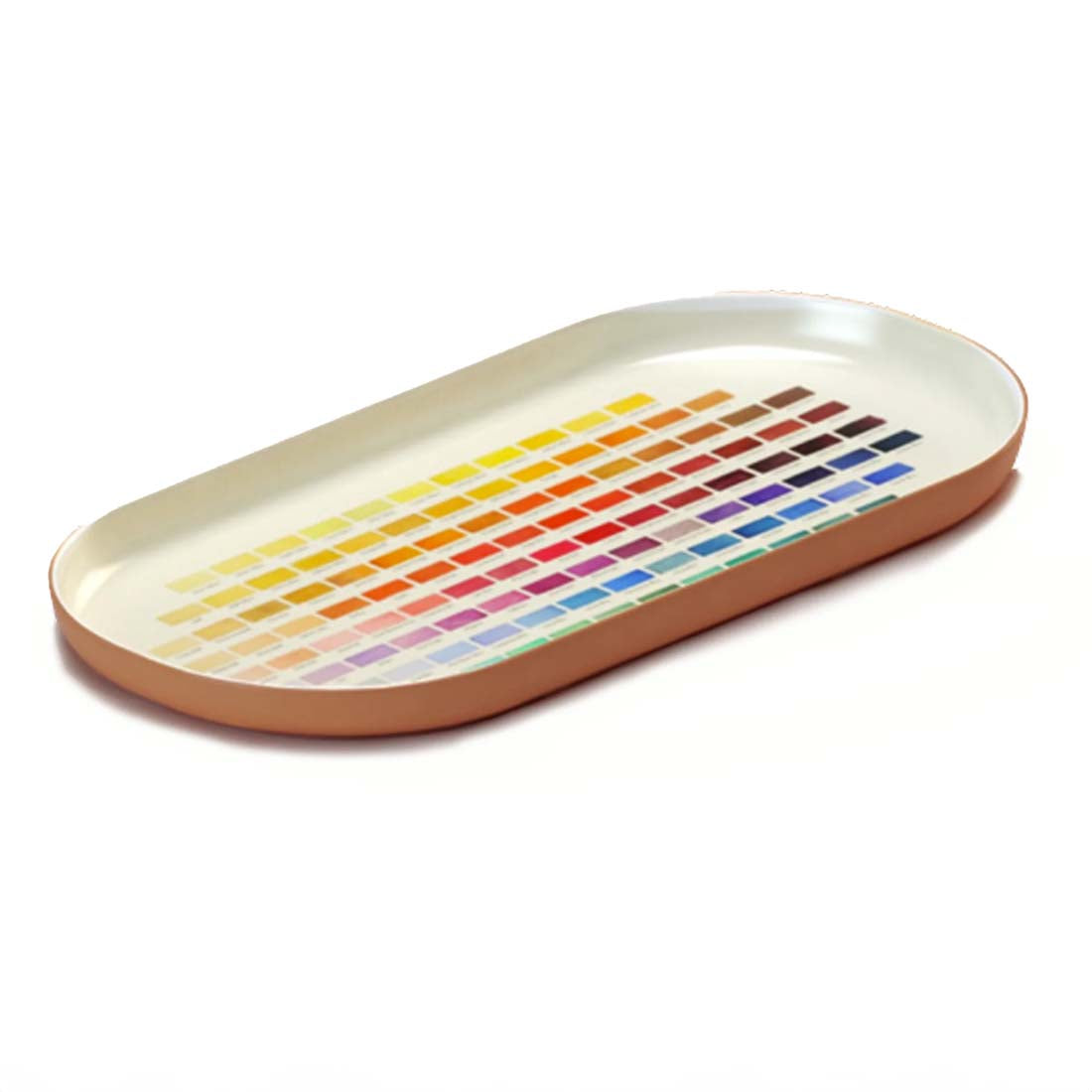 Nomenclature of Colors Enamel Printed Tray