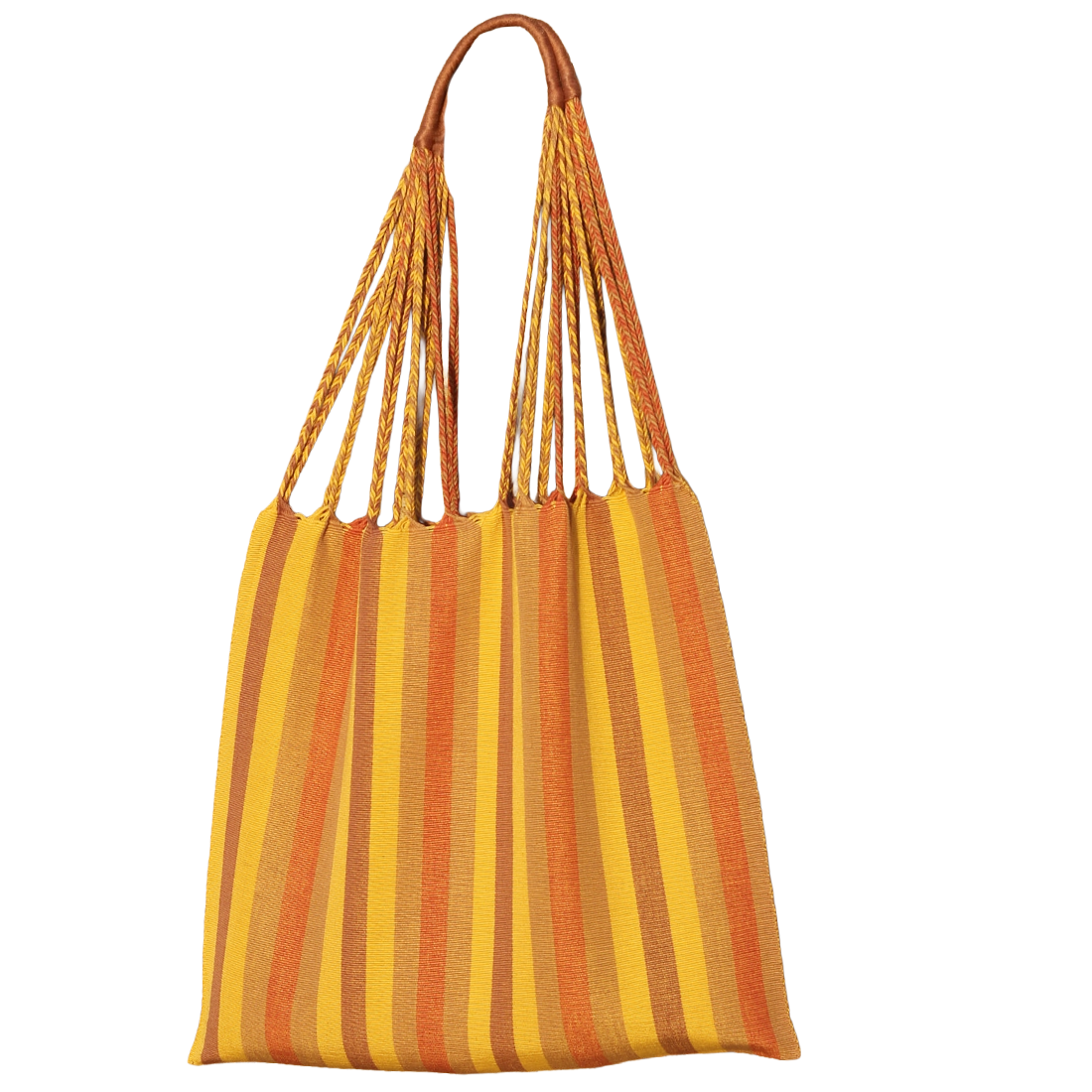 Endenada Mustard Las Rayas Tote Bag