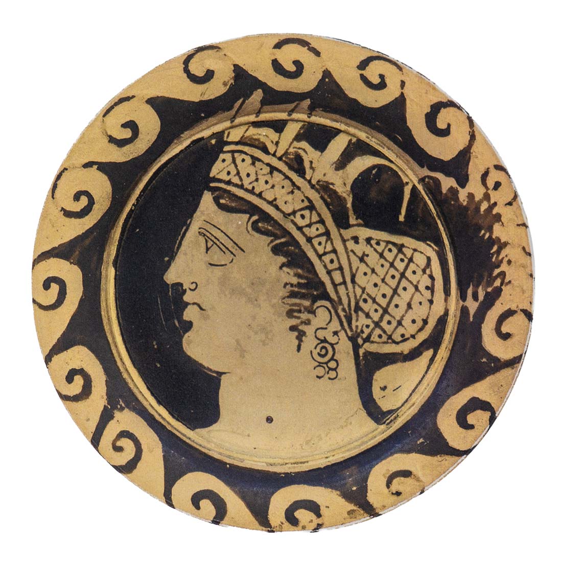 Red-Figure Stemmed Plate Coaster