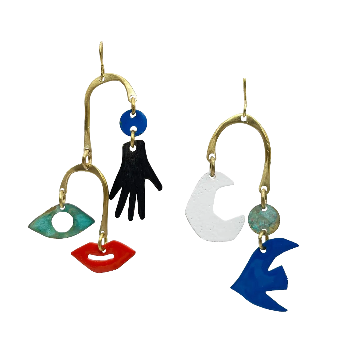 Exquisite Corpse Earrings