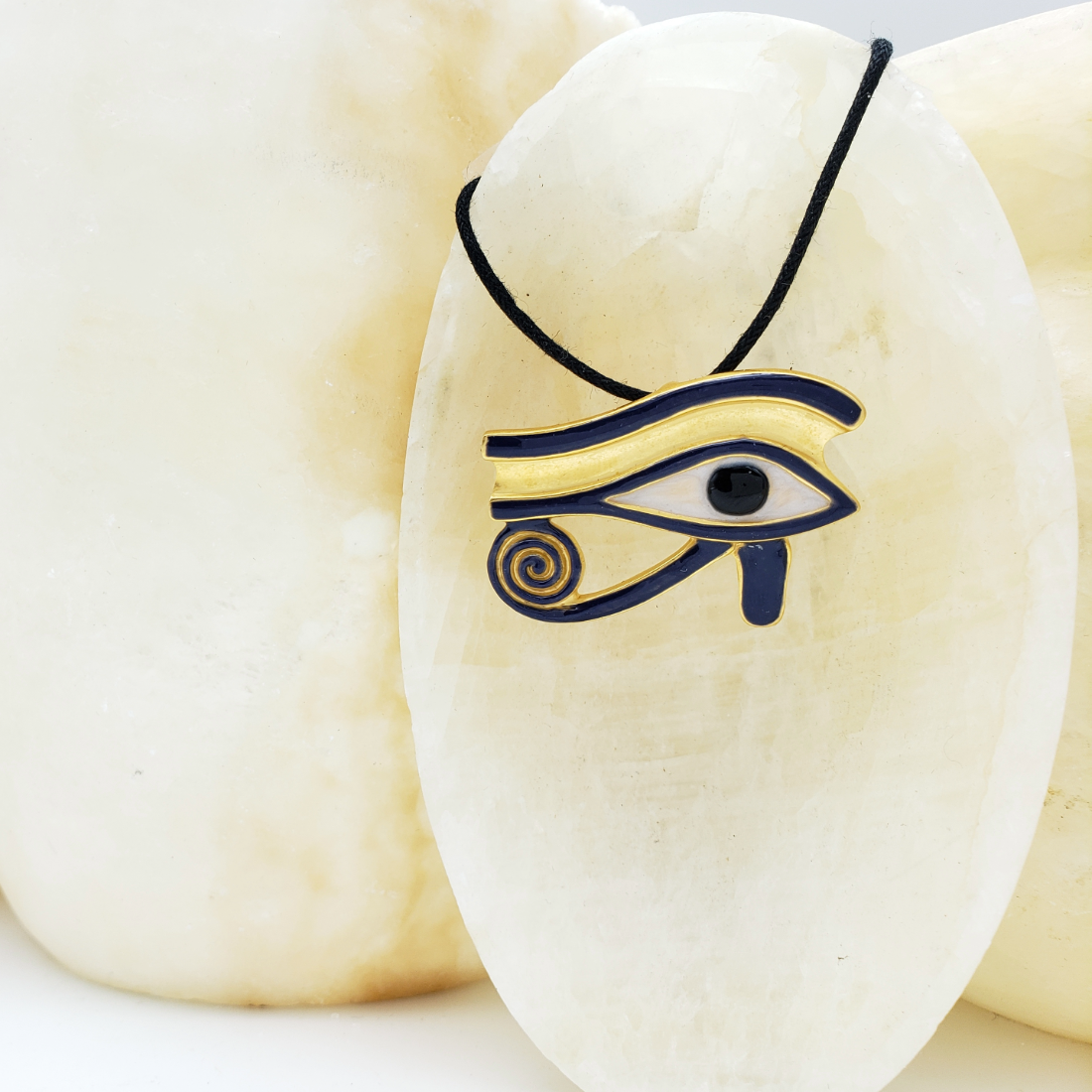 Eye of Horus Convertible Brooch and Pendant