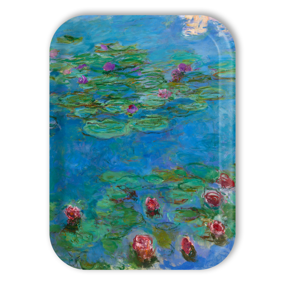 Monet Water Lilies Medium Tray