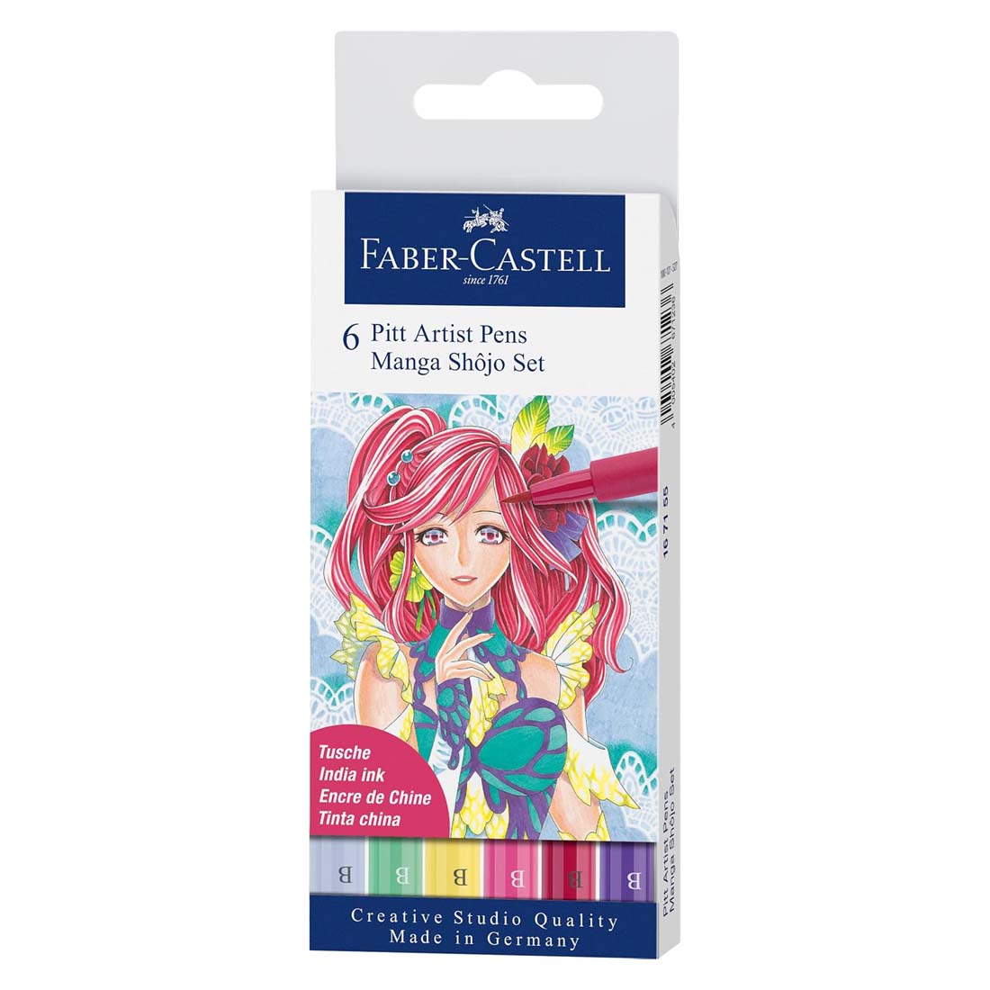 PITT Artist Brush Pen Marker Manga Shojo Pastel Set