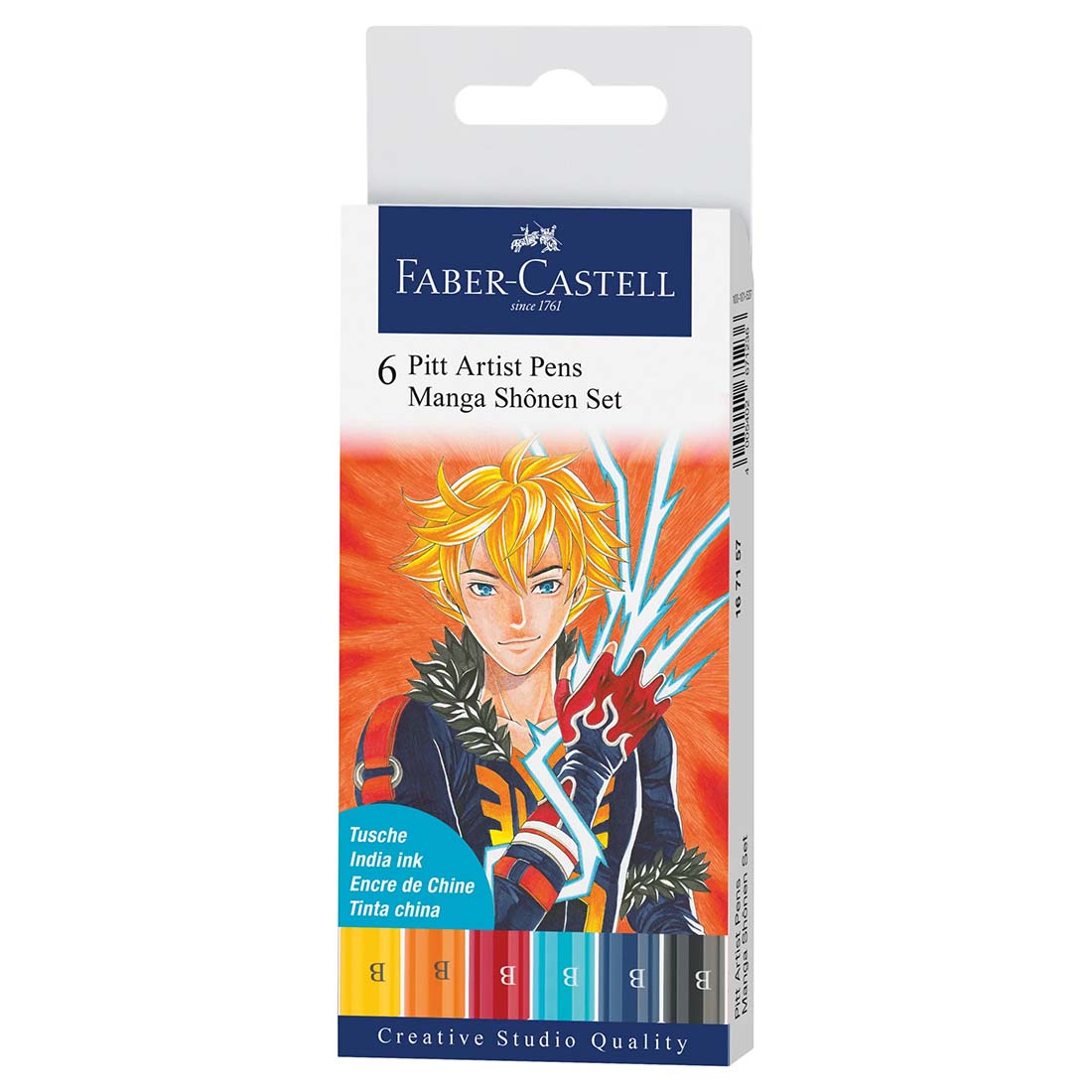 PITT Artist Pen Manga Shonen Set