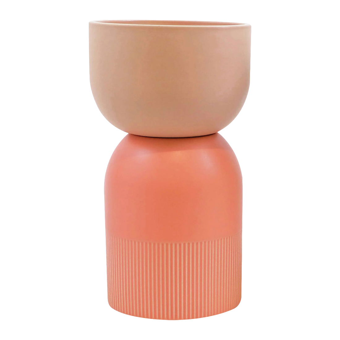 Flip Reversible Ceramic Vase