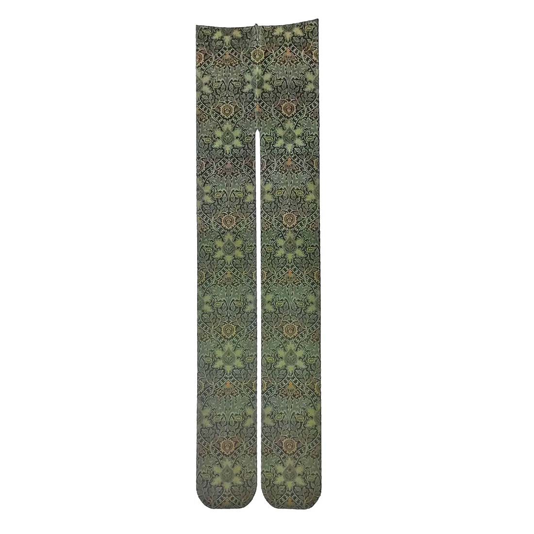 Plus Size Wiliam Morris Ispahan Printed Art Tights