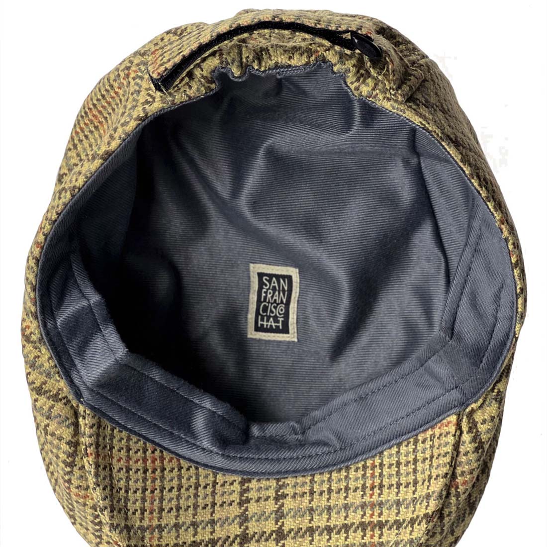 XL Twill Flat Driving Cap