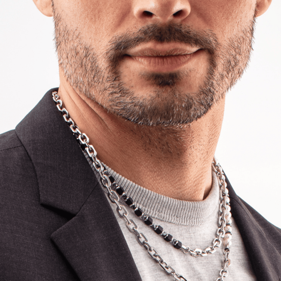 Fusion Cubes Link Chain Necklace