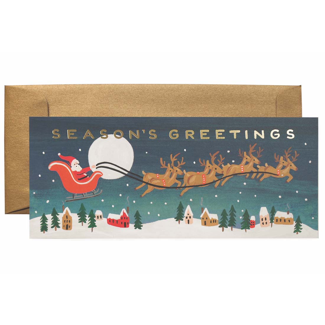 Santa's Sleigh Holiday Boxed Cards