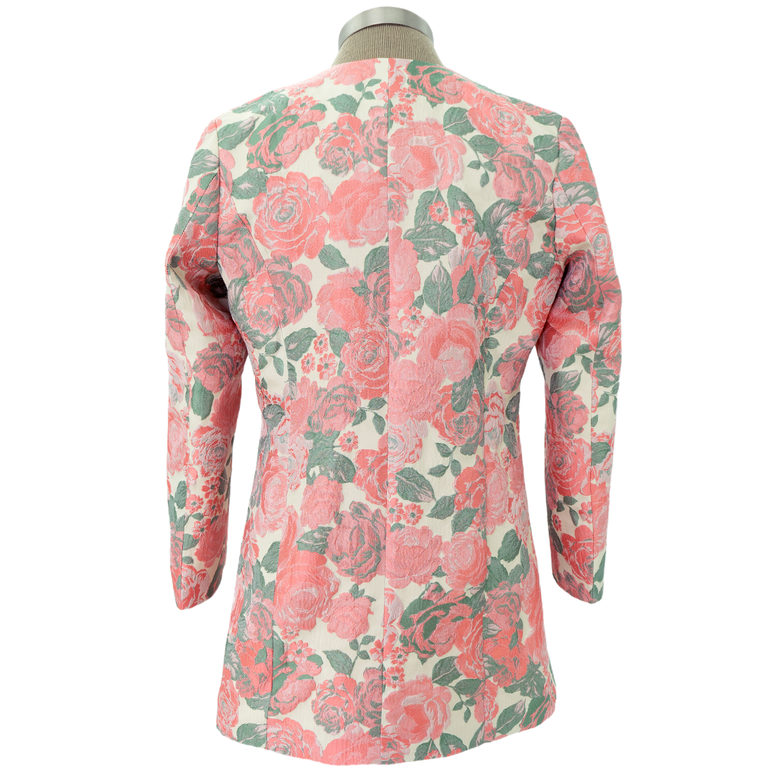 Floral patterned long coat