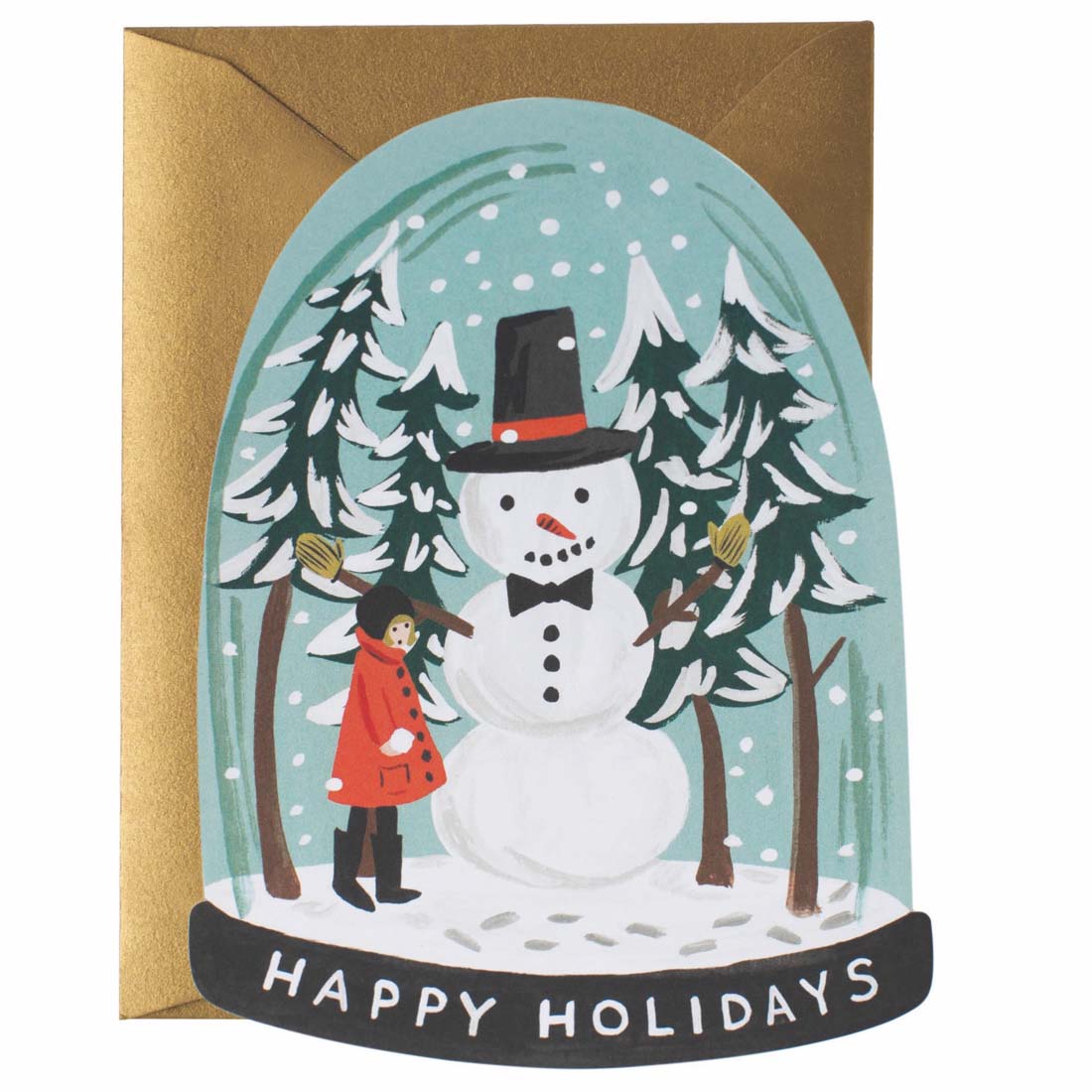 Snow Globe Holiday Boxed Cards