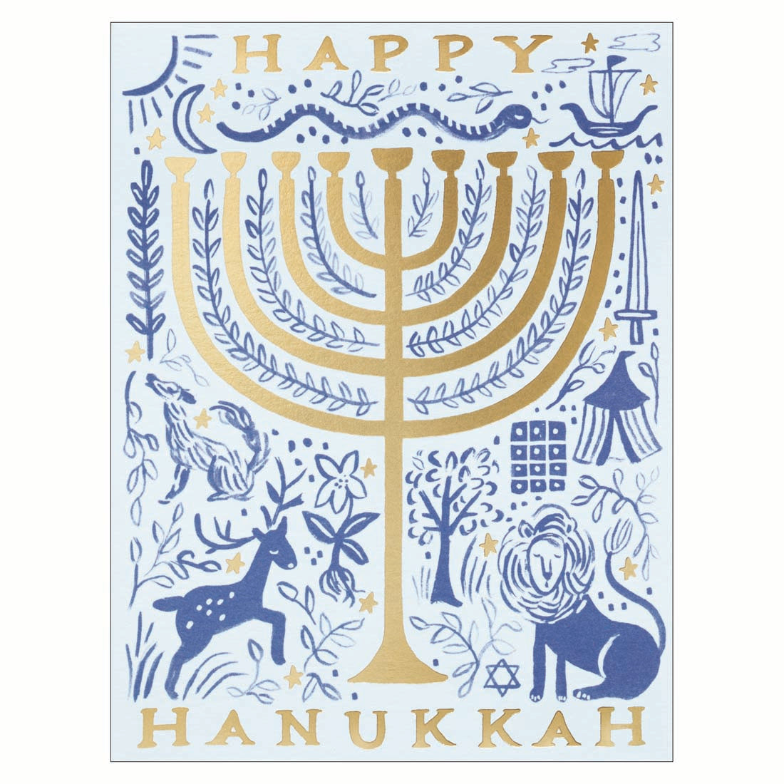 Twelve Tribes Hanukkah Boxed Cards