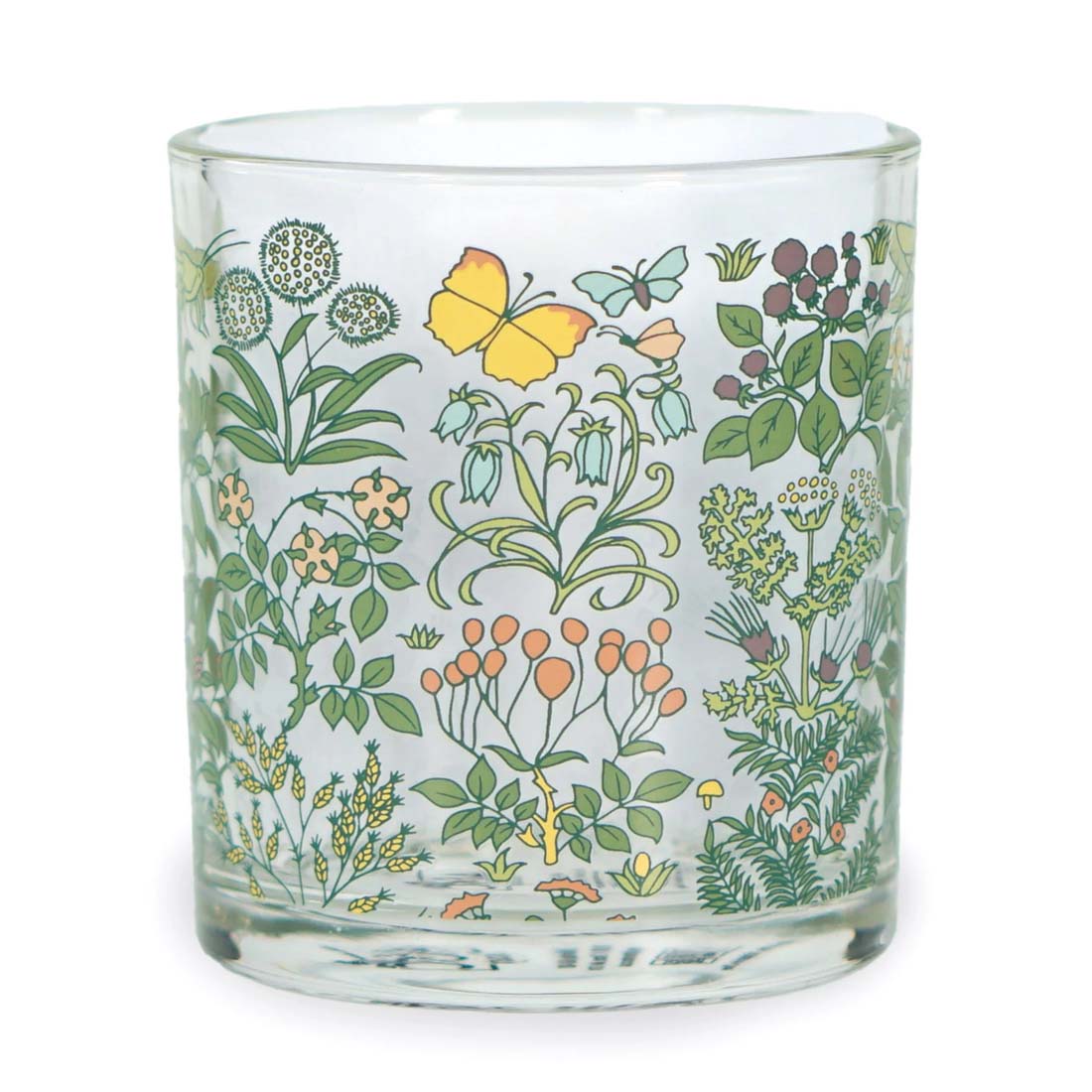 Voysey  Apothecary&#39;s Garden Glass Tumbler