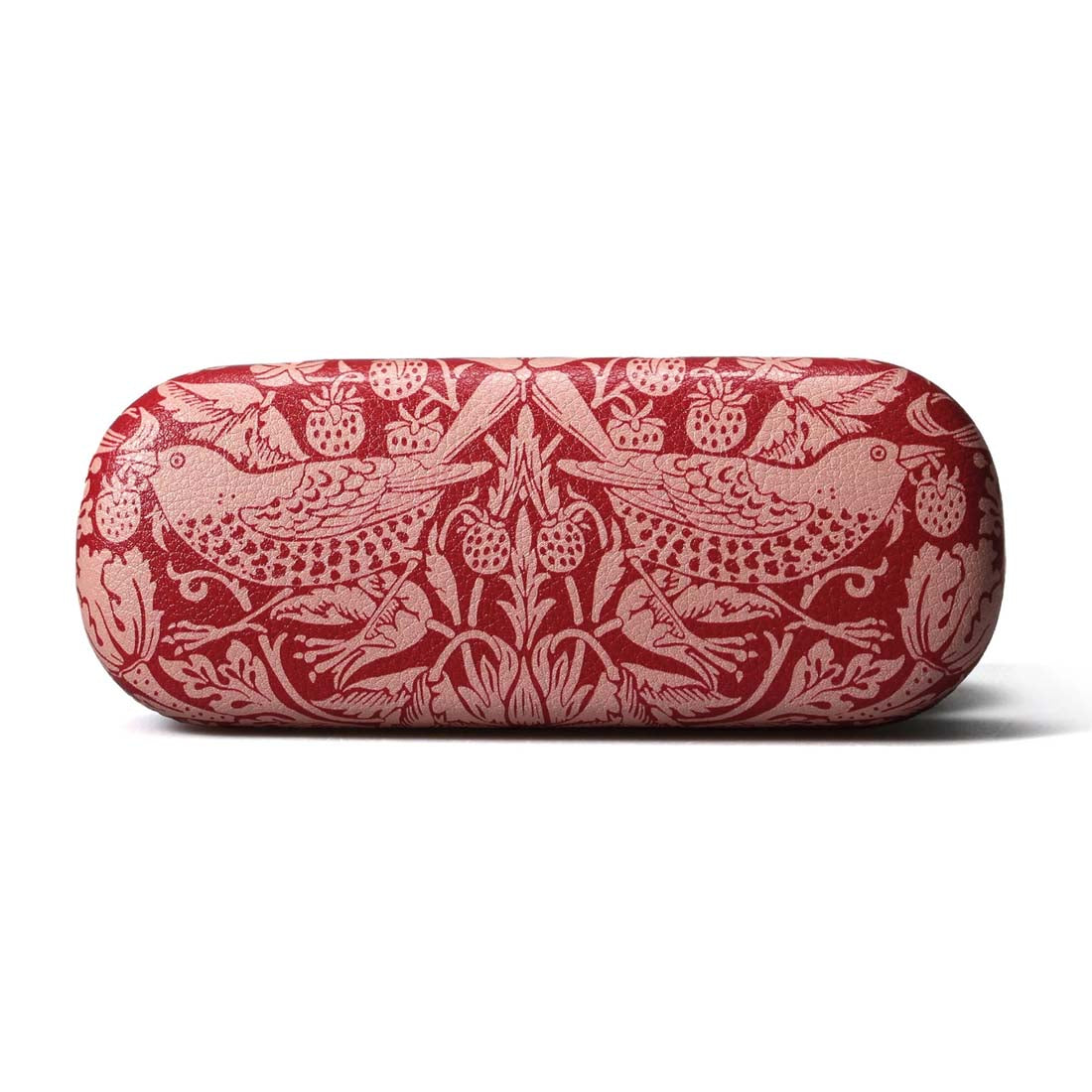 William Morris Raspberry Glasses Case
