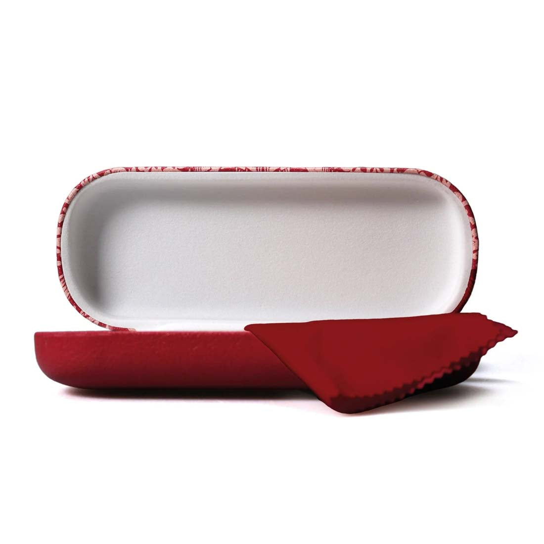 William Morris Raspberry Glasses Case