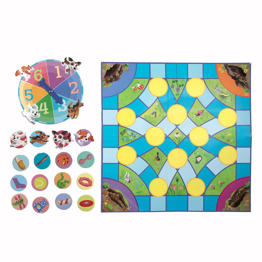 Puppy Fuffle Shaped Board Game