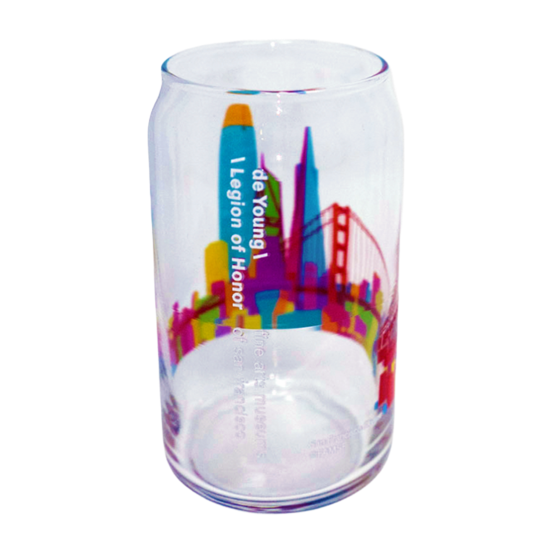 San Francisco Skyline Can Glass