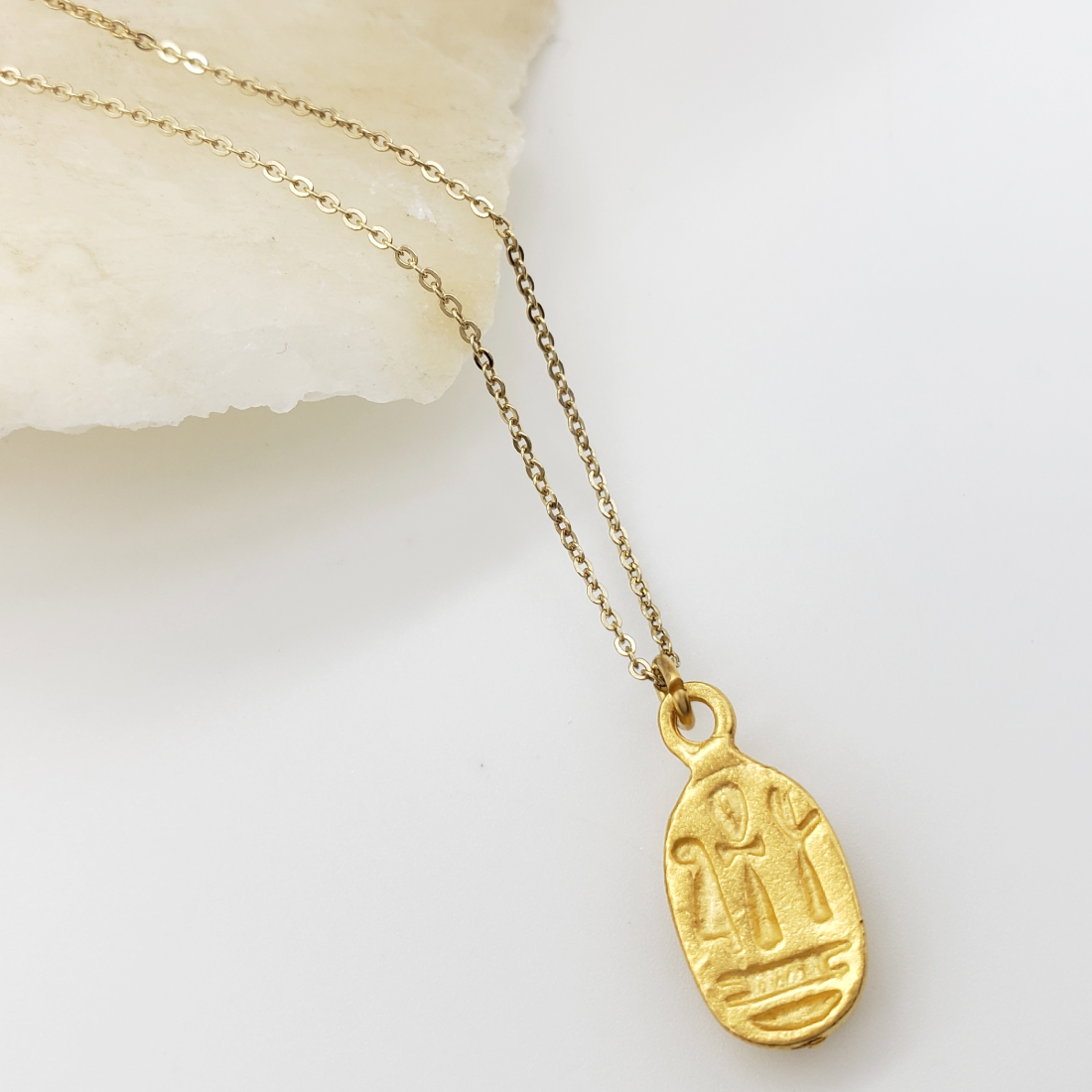 Scarab Gold Pendant