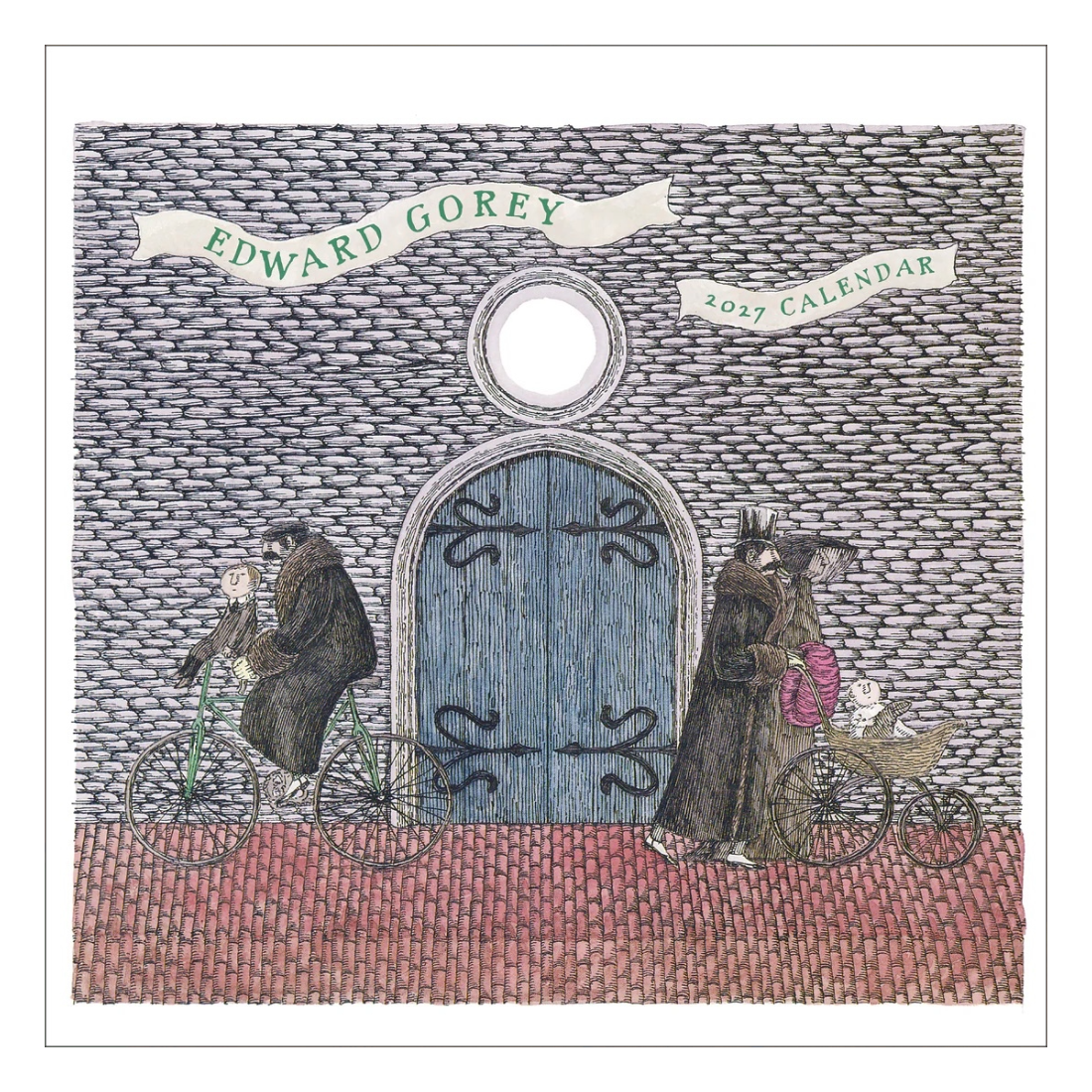 Edward Gorey 2027 Wall Calendar