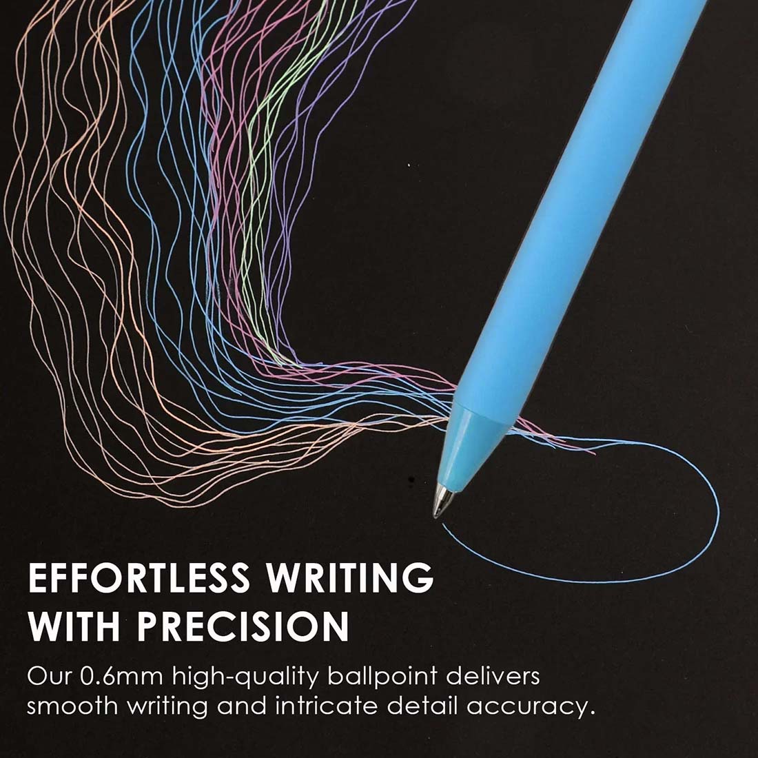 Retractable Colorflow Acrylic Gel Pen Set of 12