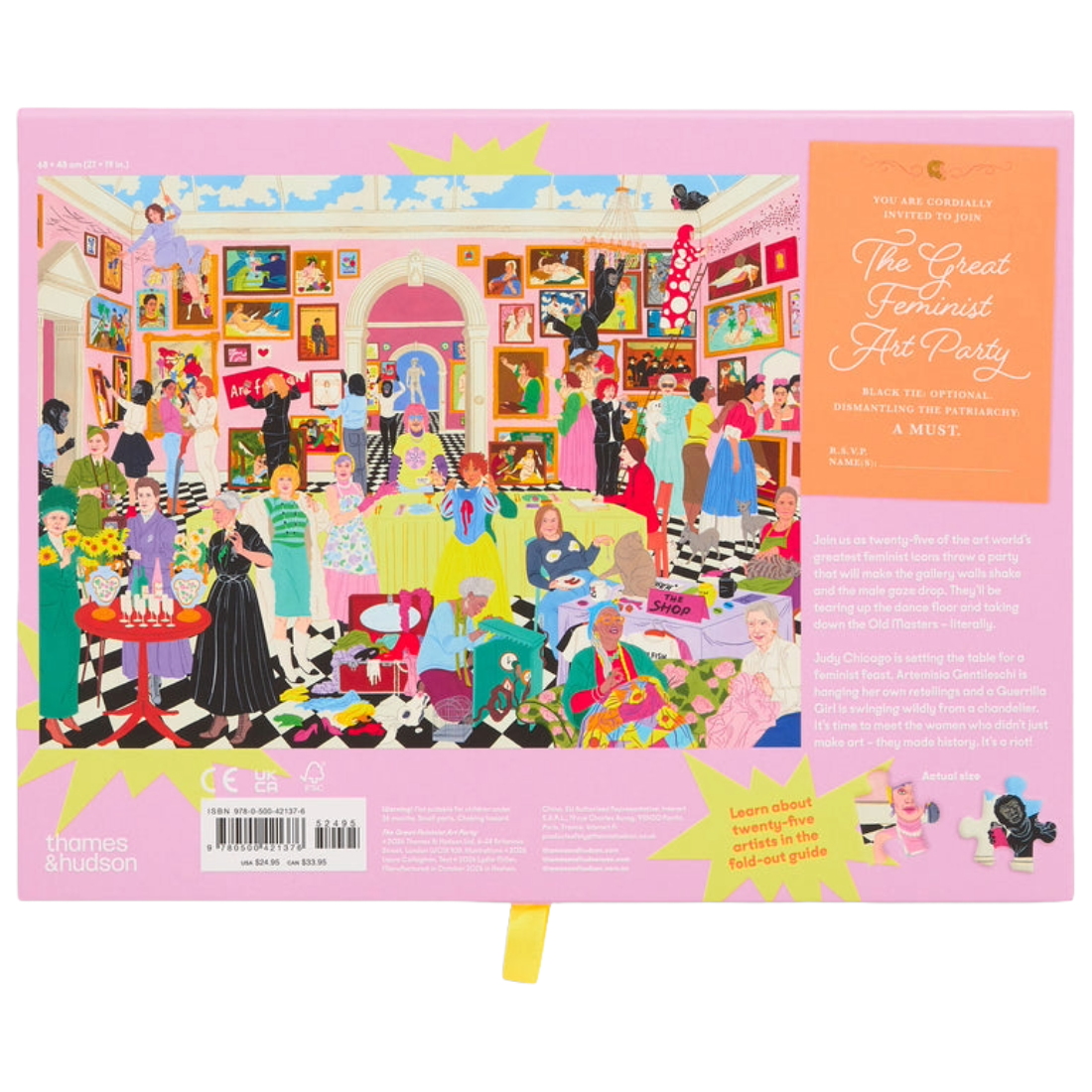 The Great Feminist Art Party Puzzle 1000 PCS
