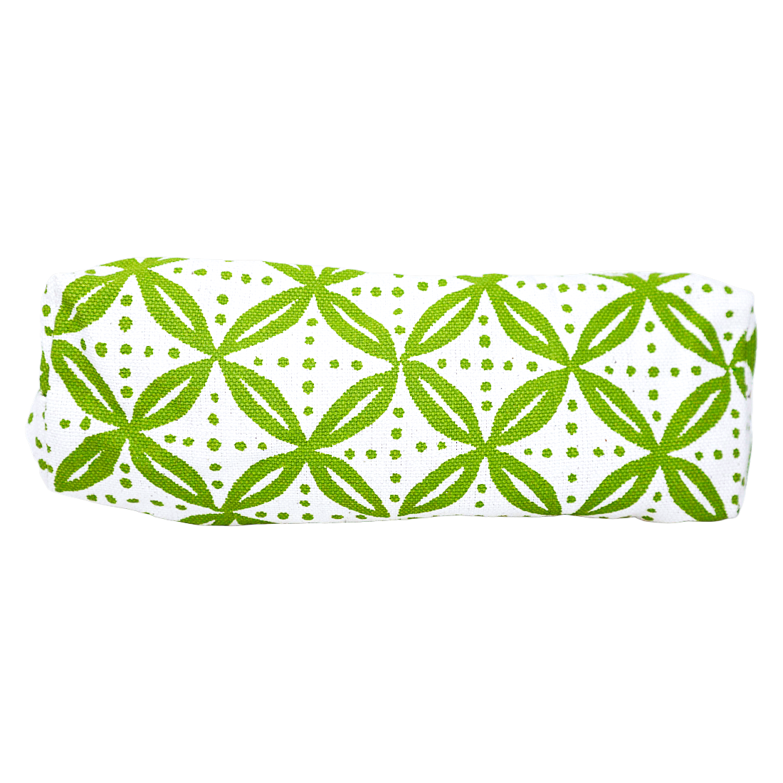 Green Print Pencil Case