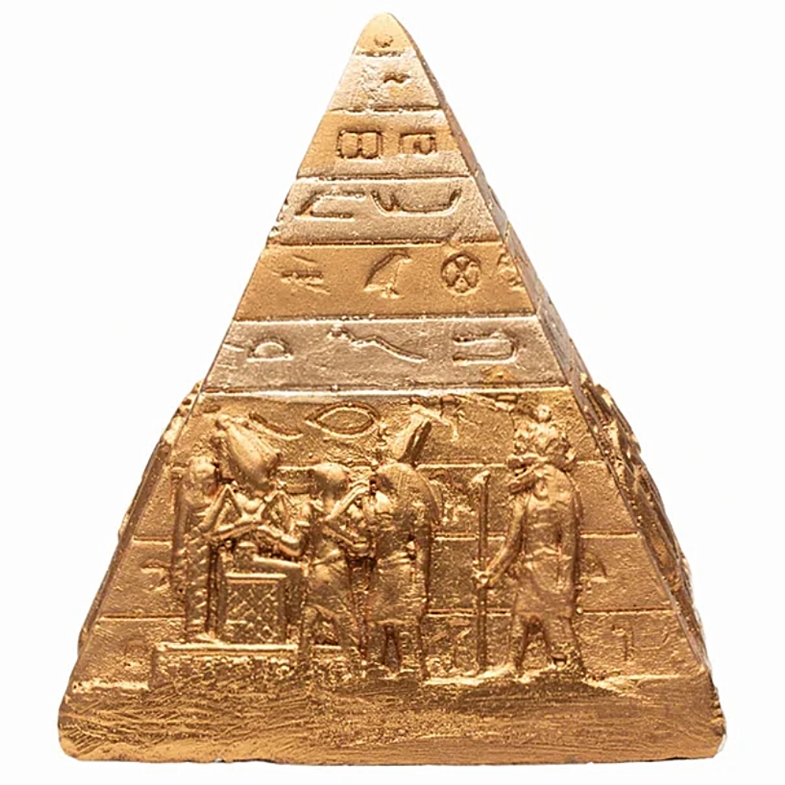 Gypsum Golden Pyramid