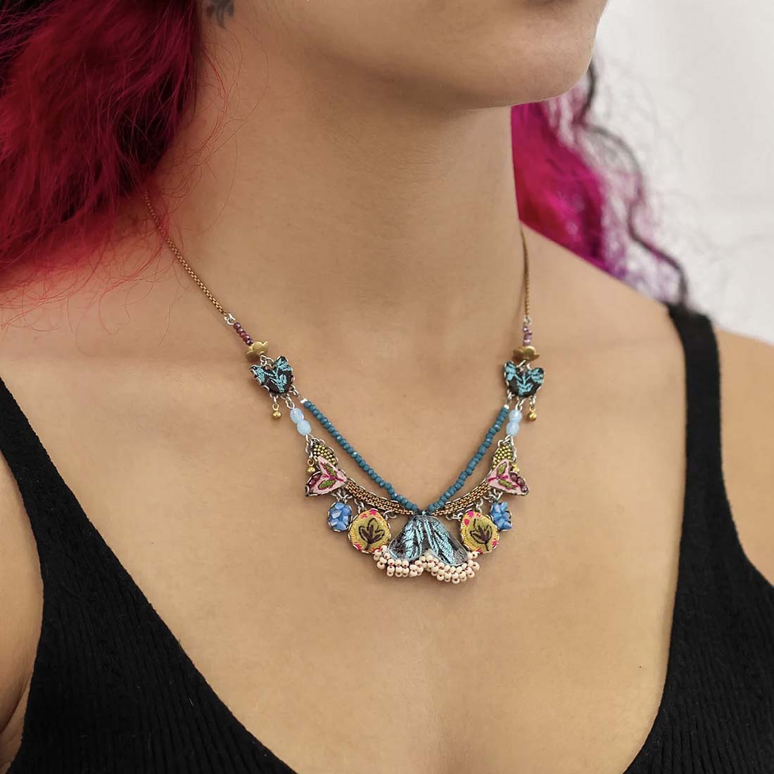 Summer Skies Beam Necklace