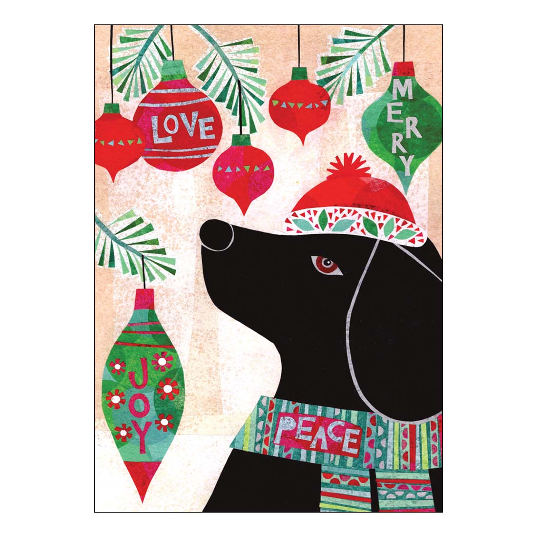 Black Dog Holiday Boxed Cards