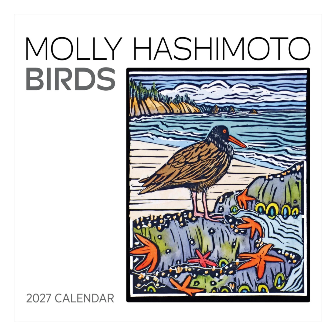 Molly Hashimoto Birds 2027 Wall Calendar
