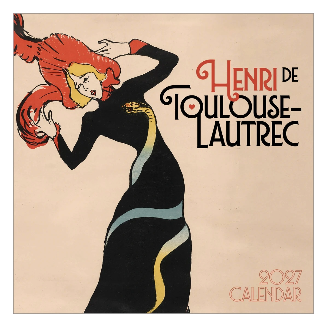 Henri de Toulouse-Lautrec 2027 Wall Calendar