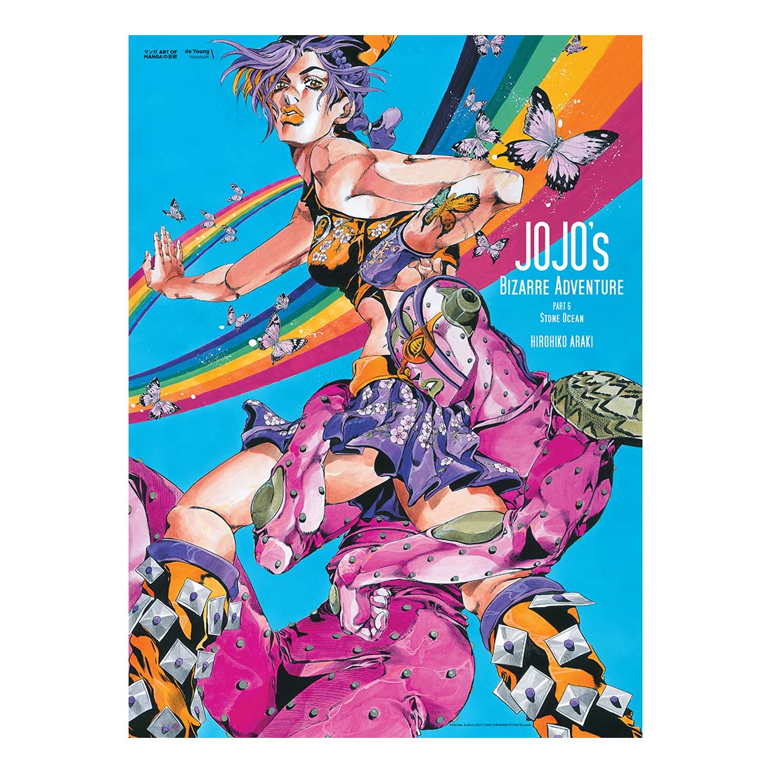 JoJo Part 6 Stone Ocean Mini Poster
