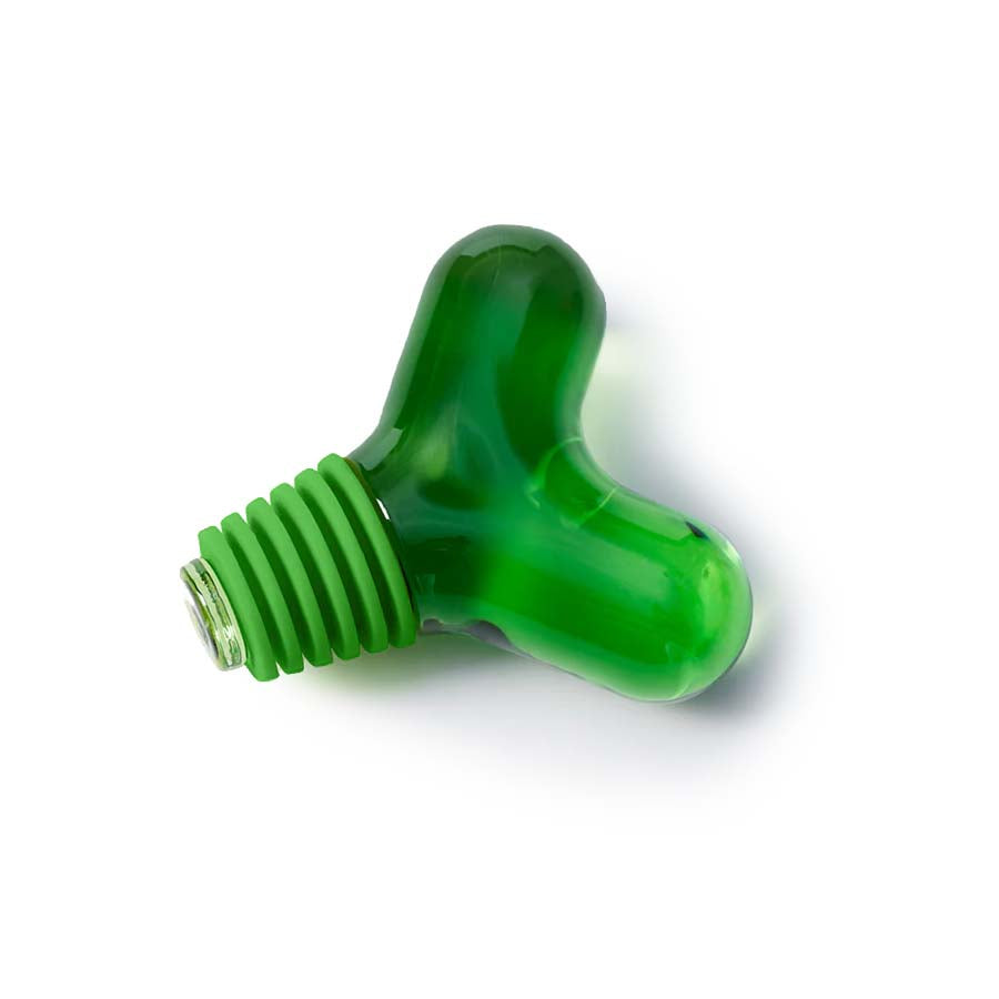 Hobknob Green Glass Bottle Stopper