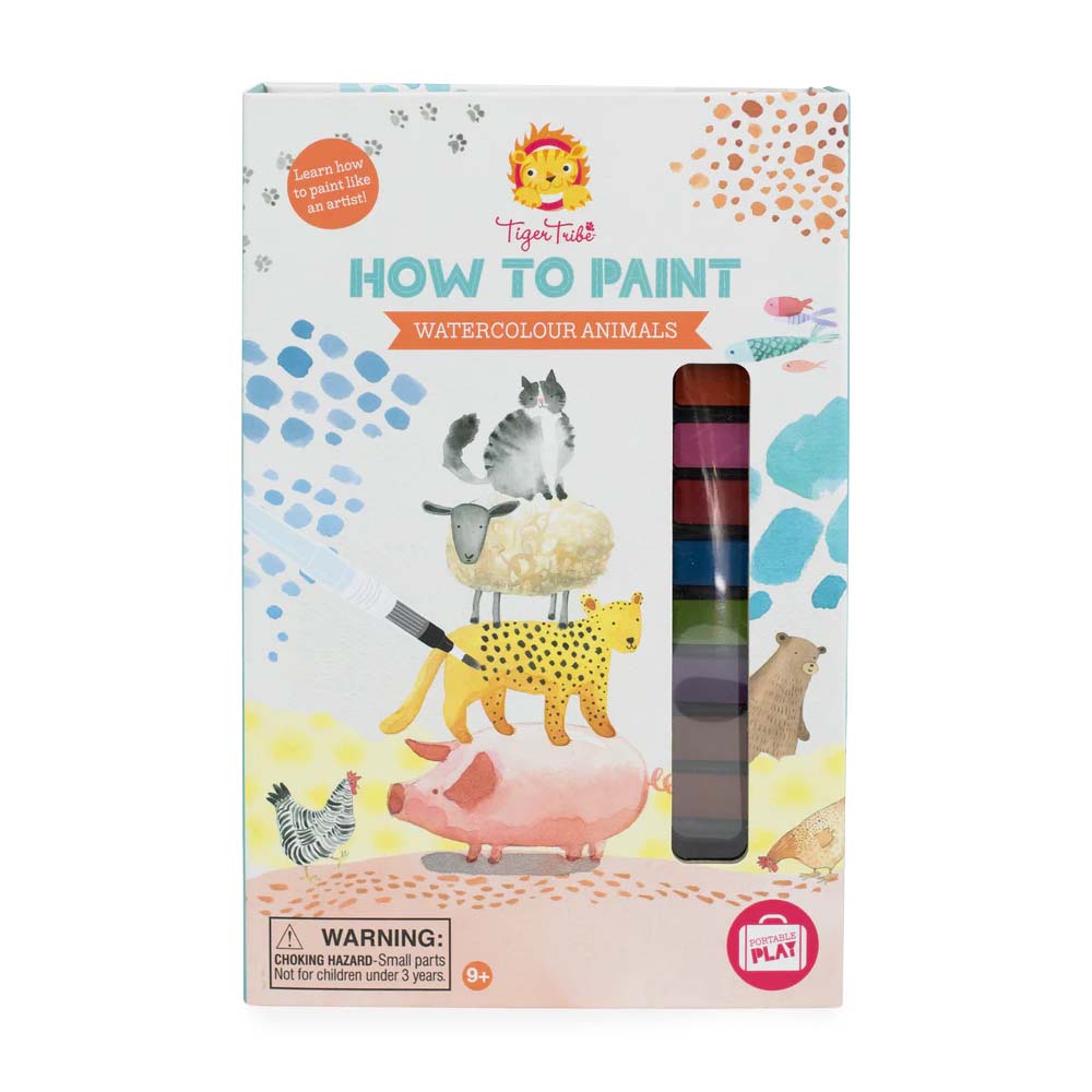 How to Paint  Watercolor Animals
