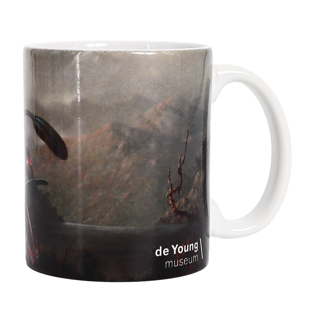 Meade Orchid and Hummingbird Mug