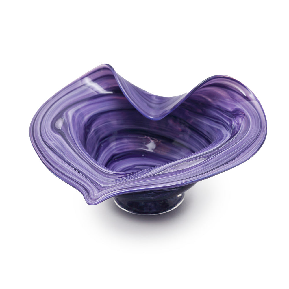 Handblown Glass Heart Bowl