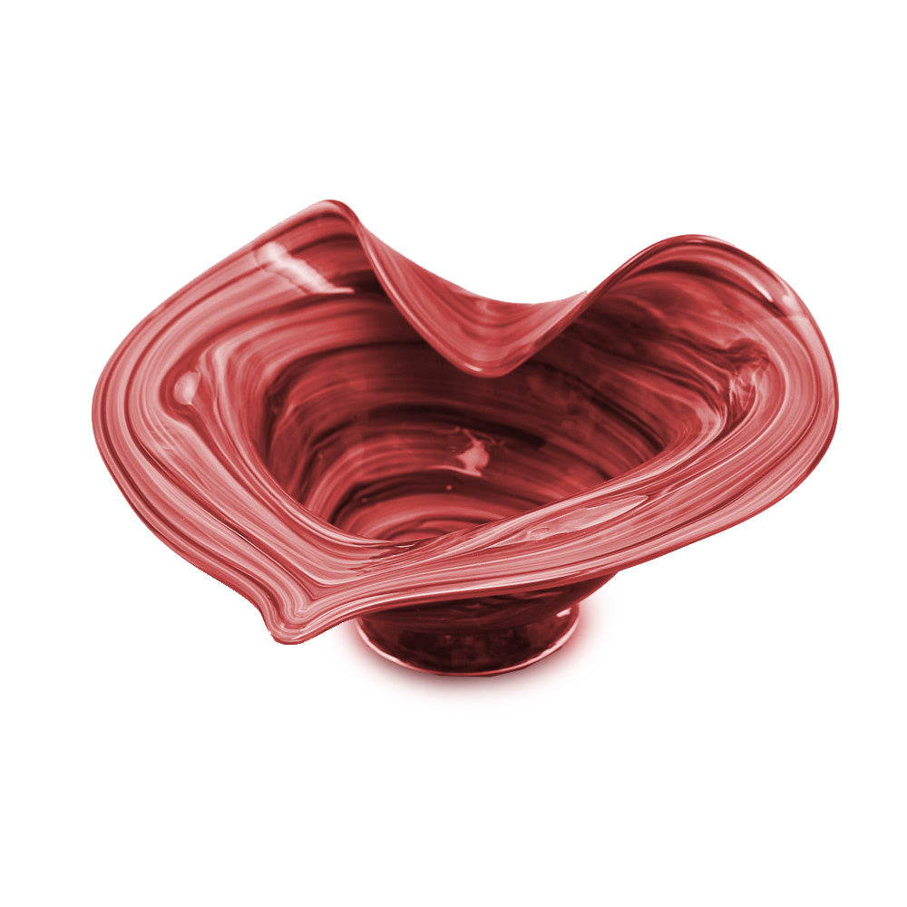 Handblown Glass Heart Bowl