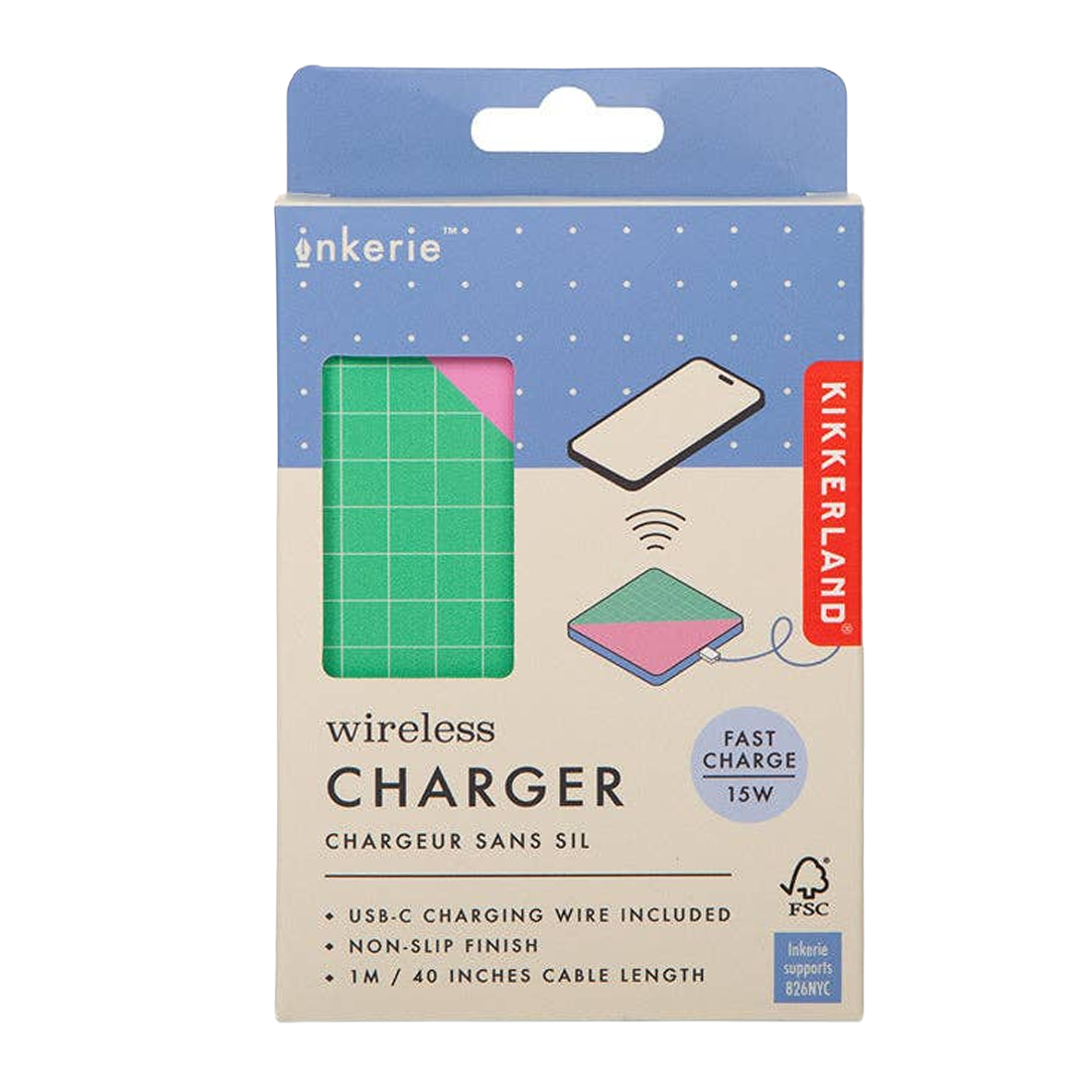 Inkerie Wireless Charger Colorblock