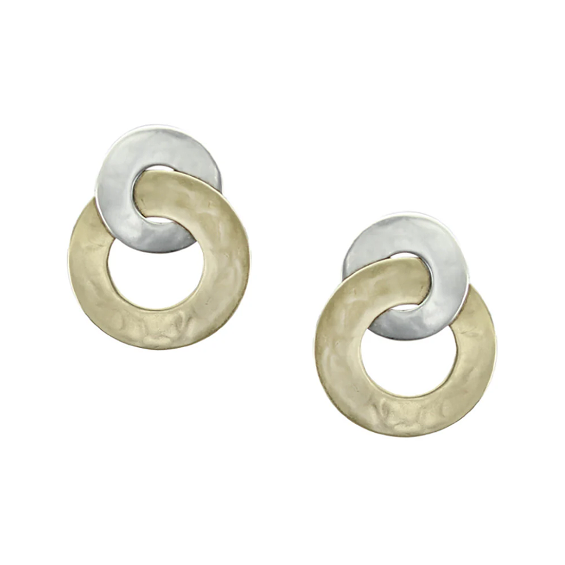 Intertwined Wide Ring Clip Earring