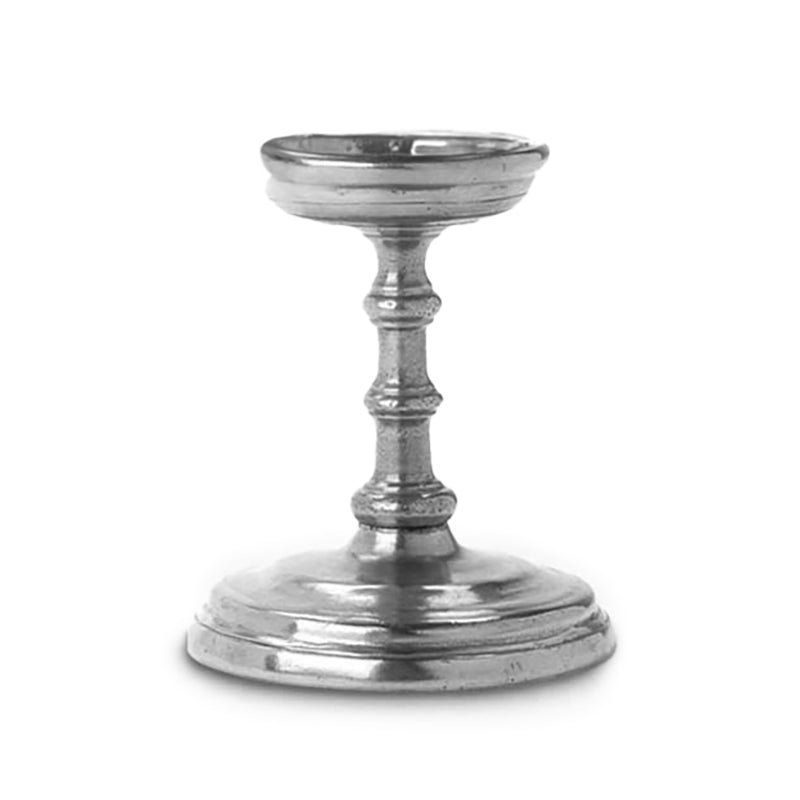 Iron Spike Pewter Candlestick