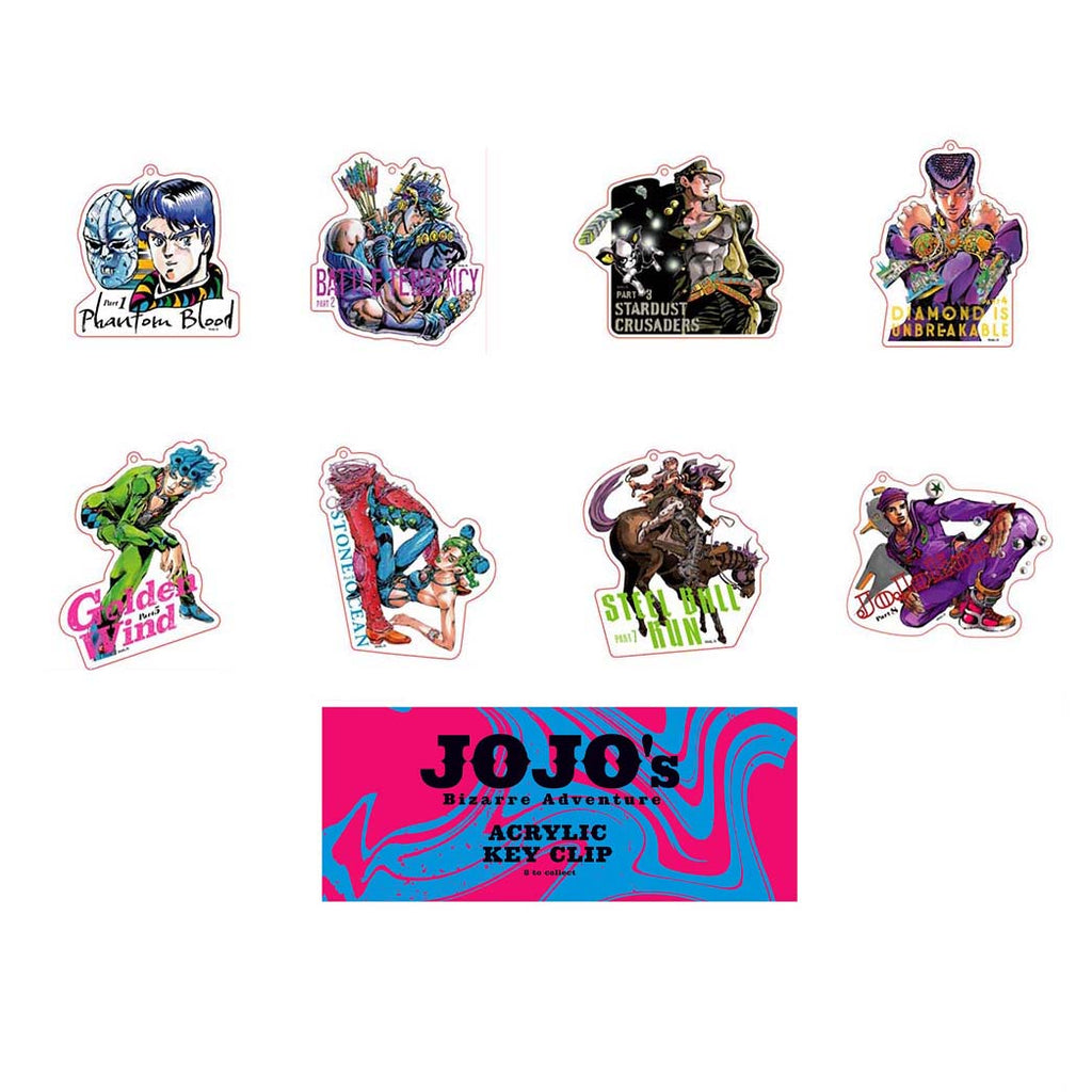 JoJo's Bizarre Adventure Key Clip Blind Bag - de Young & Legion of