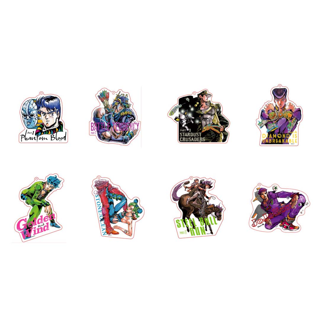 JoJo's Bizarre Adventure Key Clip Blind Bag