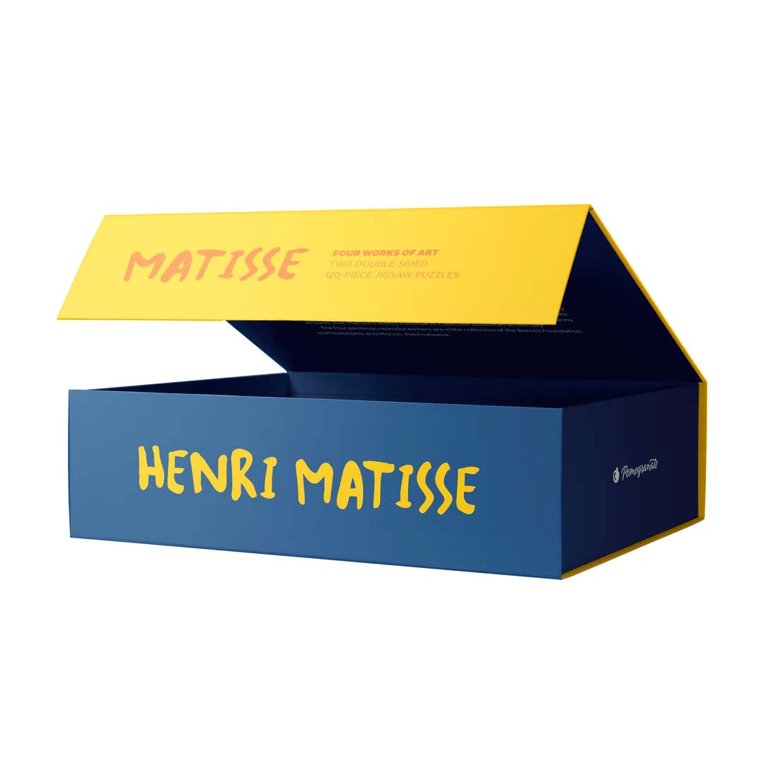 Henri Matisse 120-Piece Double-Sided Jigsaw Puzzle Set