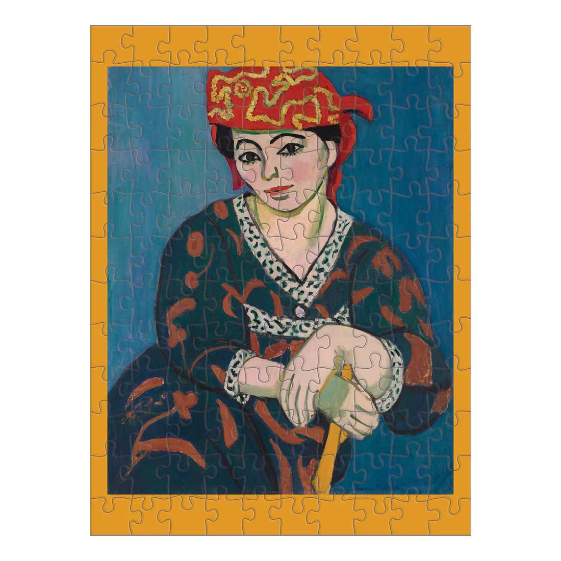 Henri Matisse 120-Piece Double-Sided Jigsaw Puzzle Set