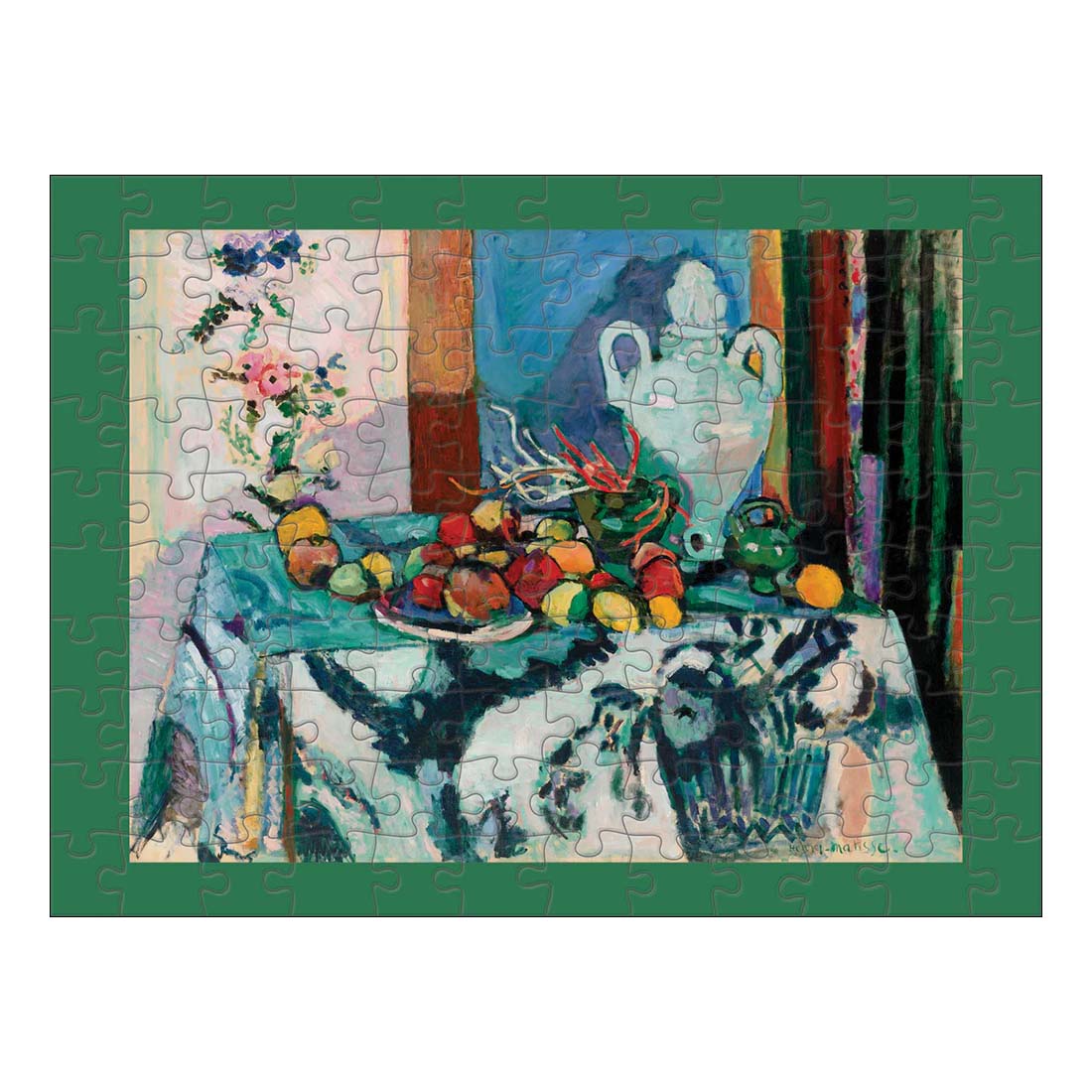 Henri Matisse 120-Piece Double-Sided Jigsaw Puzzle Set