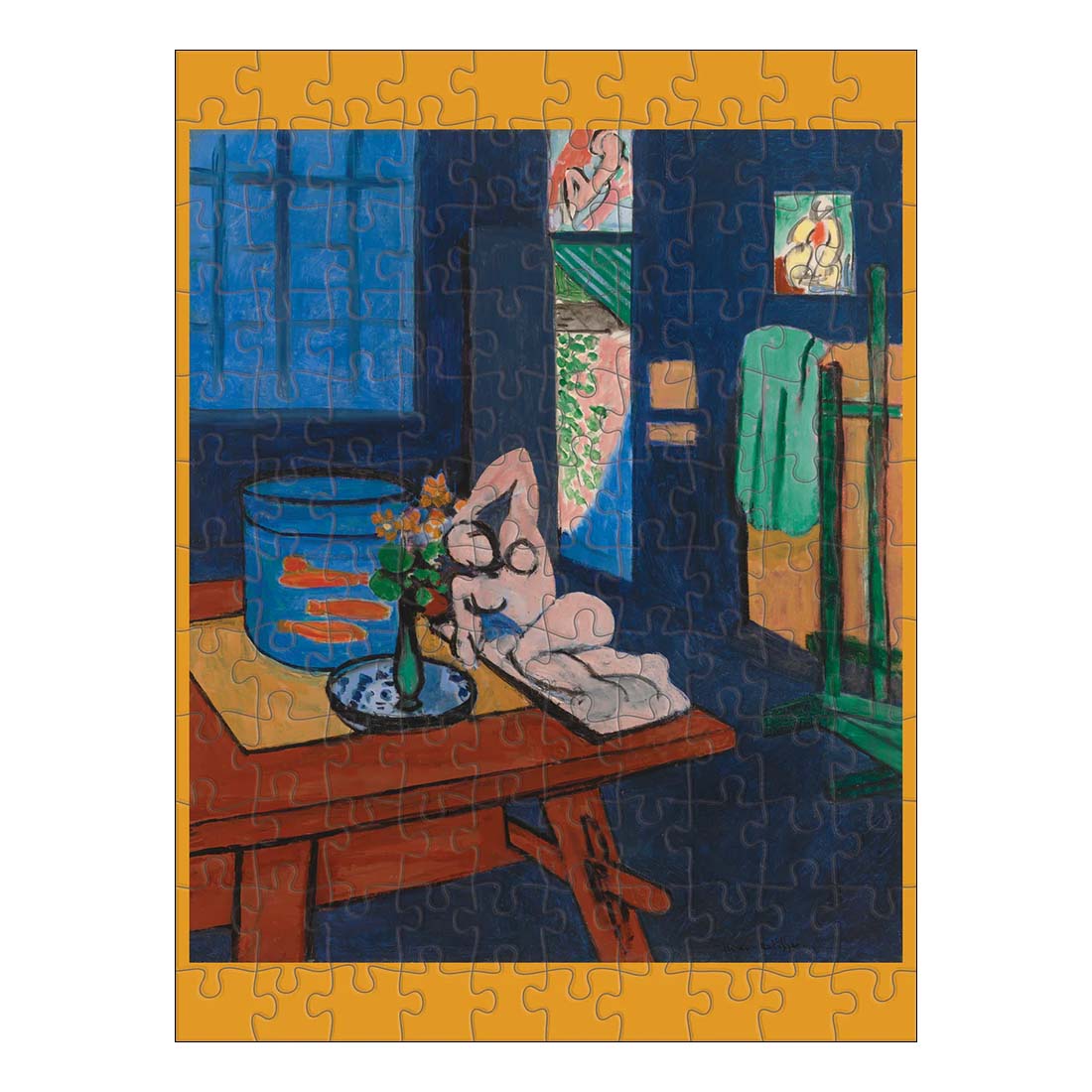 Henri Matisse 120-Piece Double-Sided Jigsaw Puzzle Set