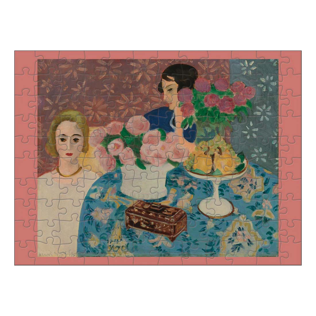 Henri Matisse 120-Piece Double-Sided Jigsaw Puzzle Set