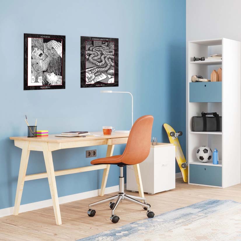 Junji ito Chibi Boxed Mini Poster Set