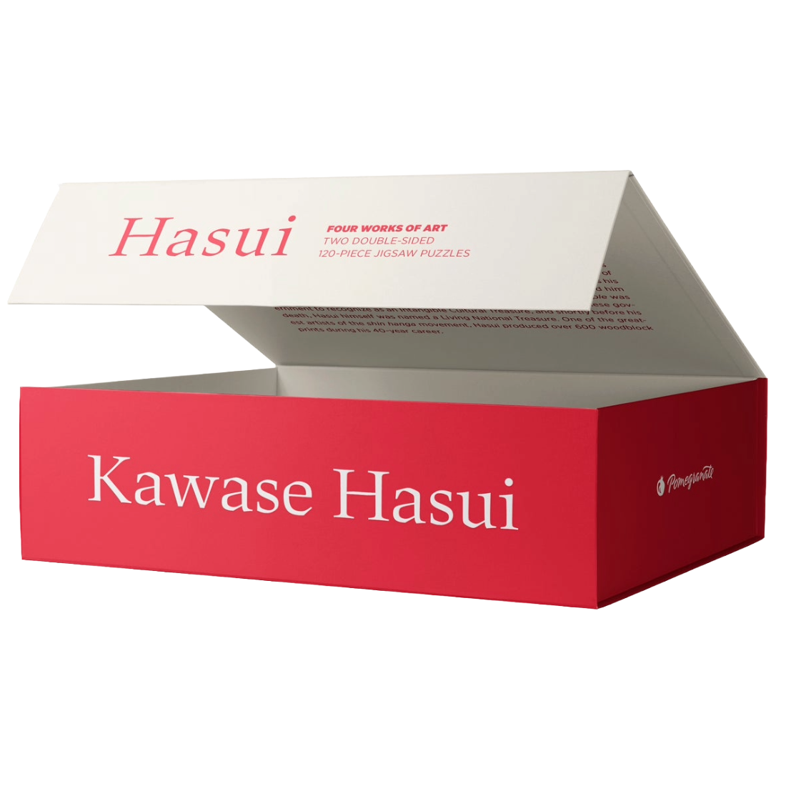 Kawase Hasui: Snowfall 120 Piece Double-Sided Jigsaw Puzzle Set